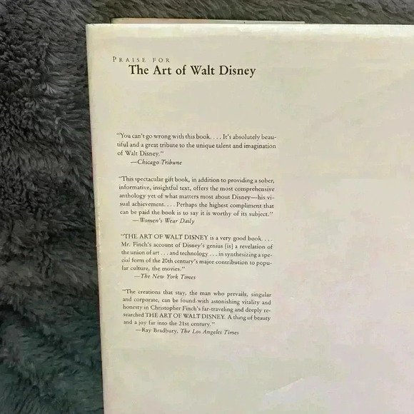 Vintage The Art of Walt Disney by Christopher  Finch
Hardcover Abrams - Picture 5 of 16